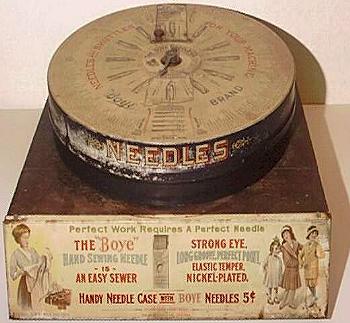 Boye Needles, Shuttles and Bobbins Two-piece Case