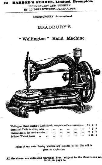 Bradbury Sewing Machines