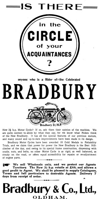 Bradbury Sewing Machines