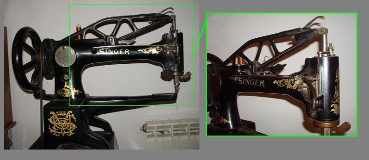 Singer Model 29 Leather Stitching Sewing Machine