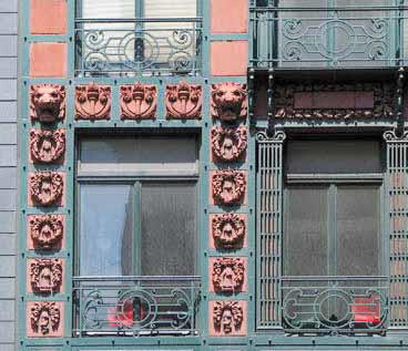 Little Singer Building Terra Cotta Panels