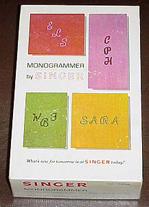 Singer Monogrammer Attachment