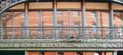 Singer Name on Prince Street Frontage