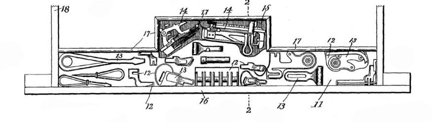 Sewing Machine Attachment Drawer