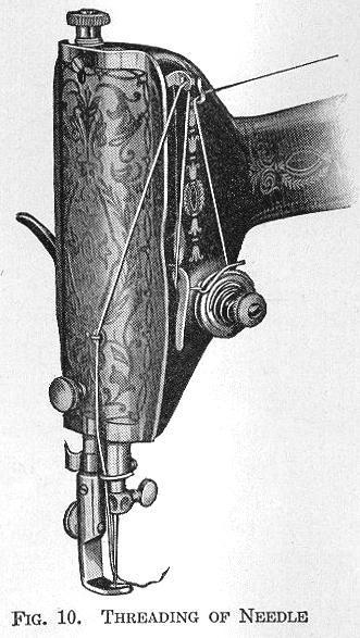 Singer Model 66-1 Threading Diagram