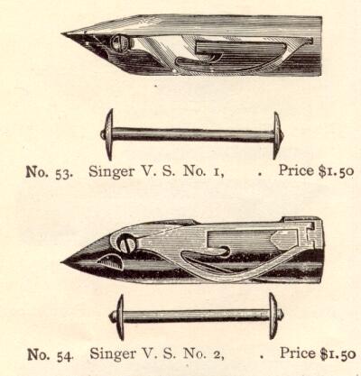 Singer Vibrating Shuttle Bobbins and Cases