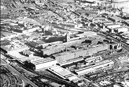 The world's largest sewing machine factory.