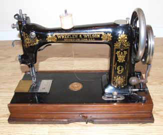 Wheeler & Wilson D9 H3 Single Thread Post Sewing Machine