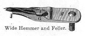 Willcox and Gibbs Hemmer Foot