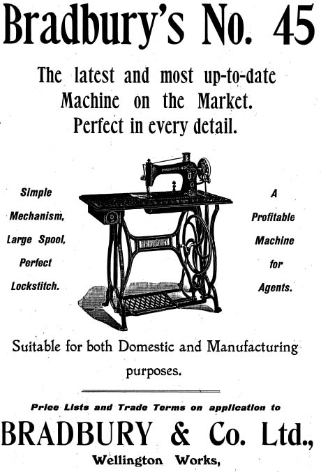 Bradbury Sewing Machines