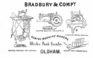 Bradbury Sewing Machines