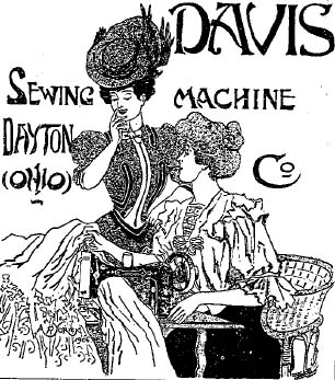 Davis Vintage Sewing Machine