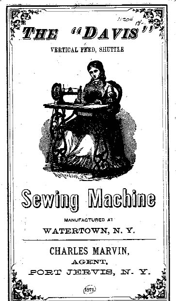 Davis Vintage Sewing Machine