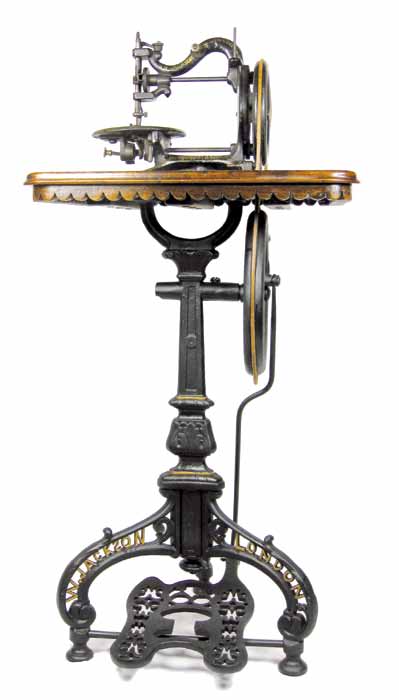 William Jackson Automaton Sewing Machine Single Pillar Stand Sewing Machine William Jackson Automaton Sewing Machine Single Pillar Stand Sewing Machine