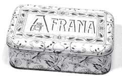 Afrana Sewing Machine Attachment Tin