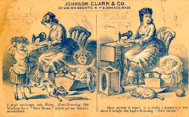 Sewing Machine Trade Cards