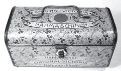 Original Victoria Sewing Machine Attachment Tin