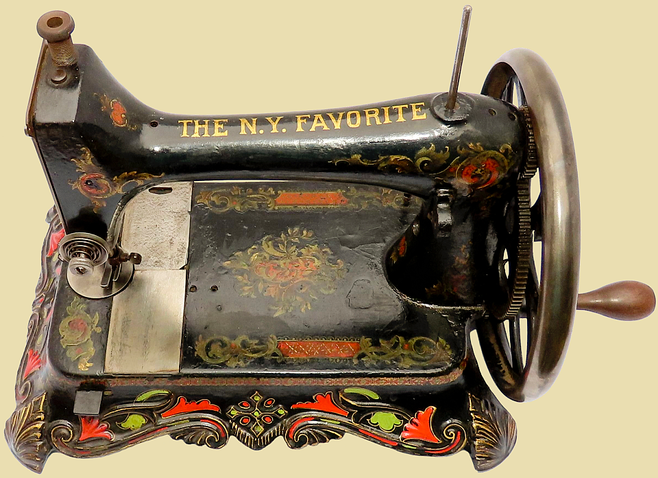 The Secret Singer Sewing Machine, The New York Favorite.