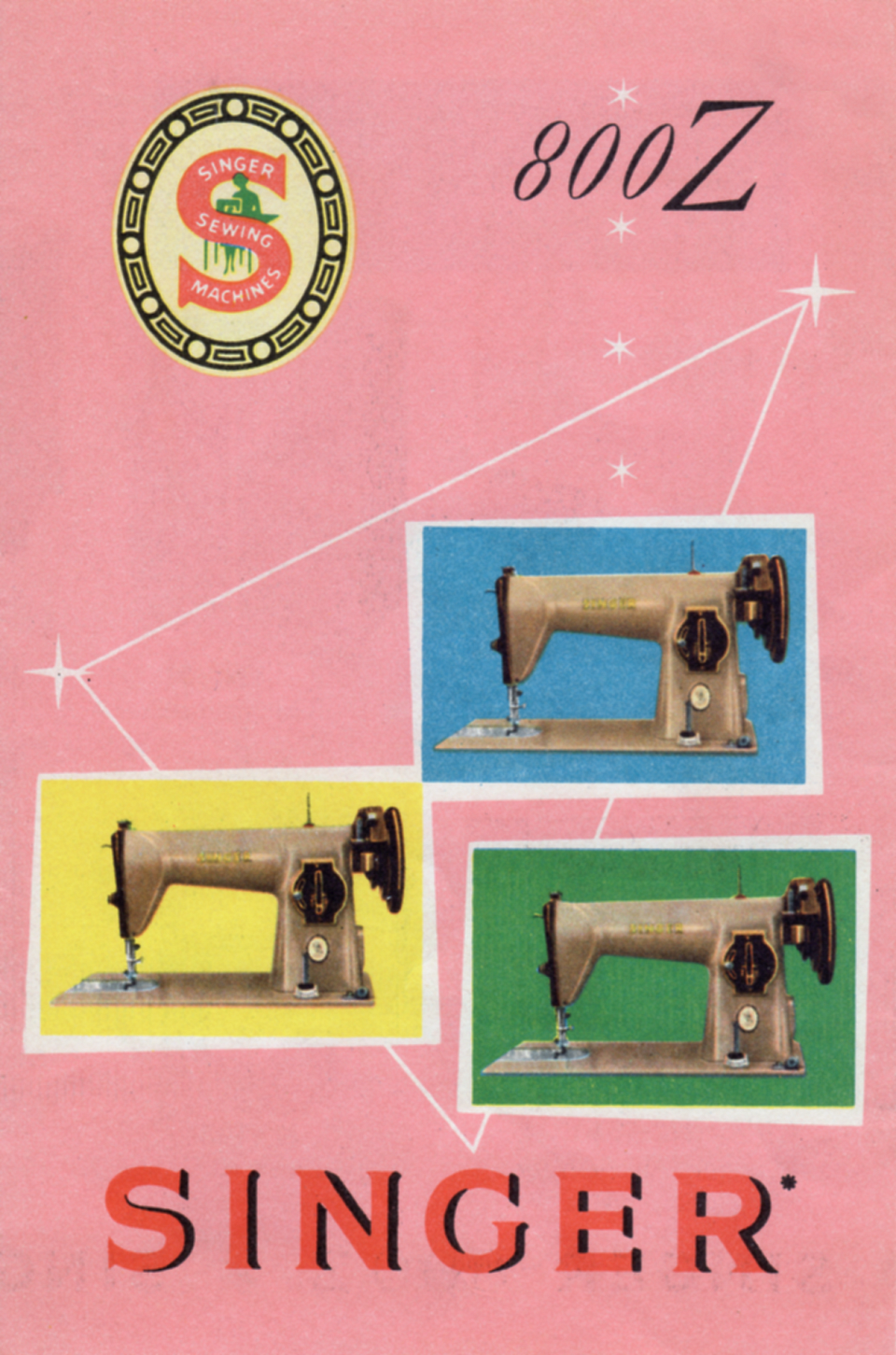 Singer Model 800Z Sewing Machine