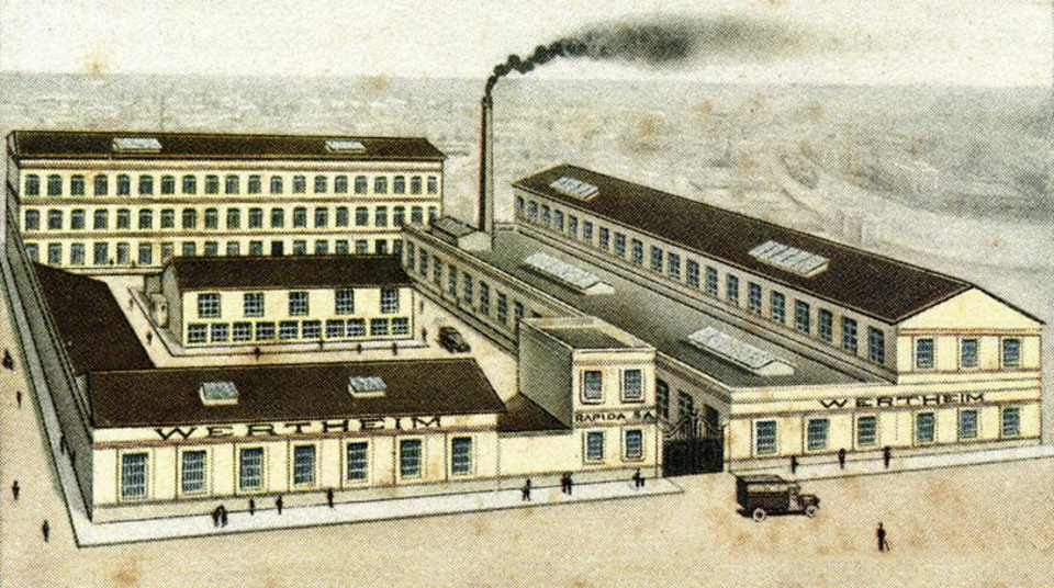 Wertheim Rapida Sewing Machine Factory - 1920s