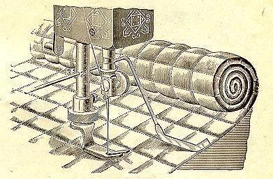 Quilter Attachment furnished with White Sewing Machines